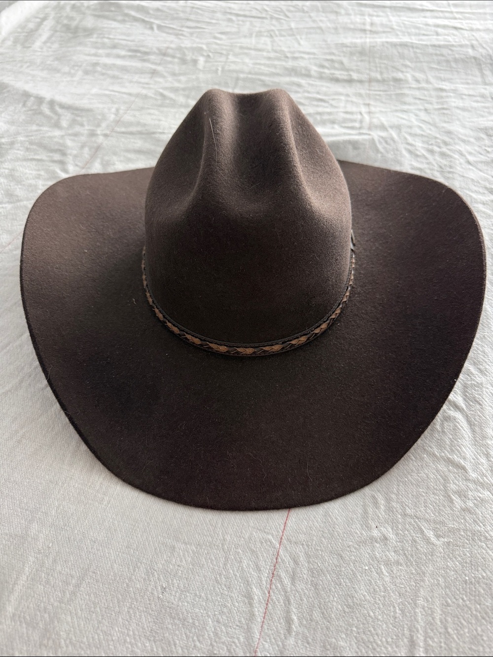 Justin Plains 2X Wool Felt Western Hat